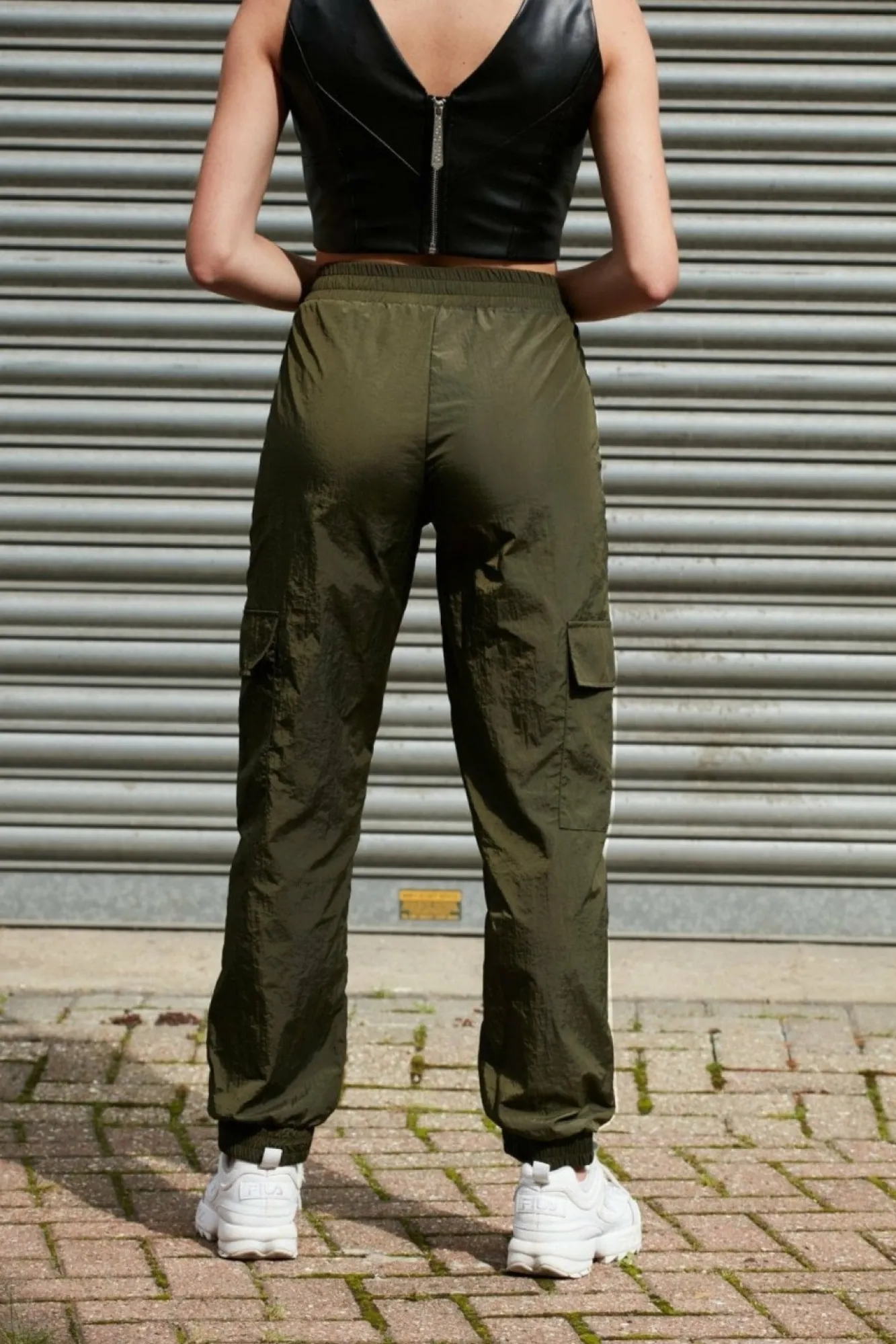 Trousers^Double Second Cargo Trousers Khaki