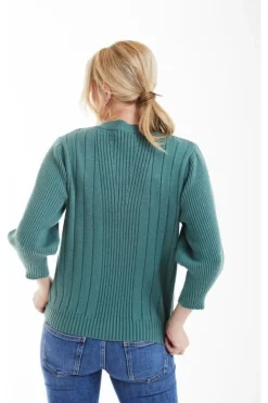 Jumpers^Double Second Knit Jumper Green