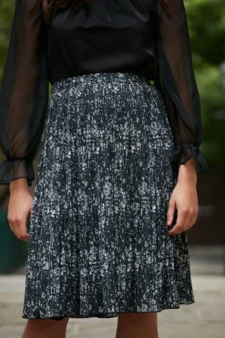 Skirts^Double Second Mono Abstract Print Skirt Multicolour