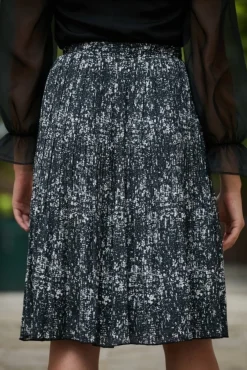 Skirts^Double Second Mono Abstract Print Skirt Multicolour