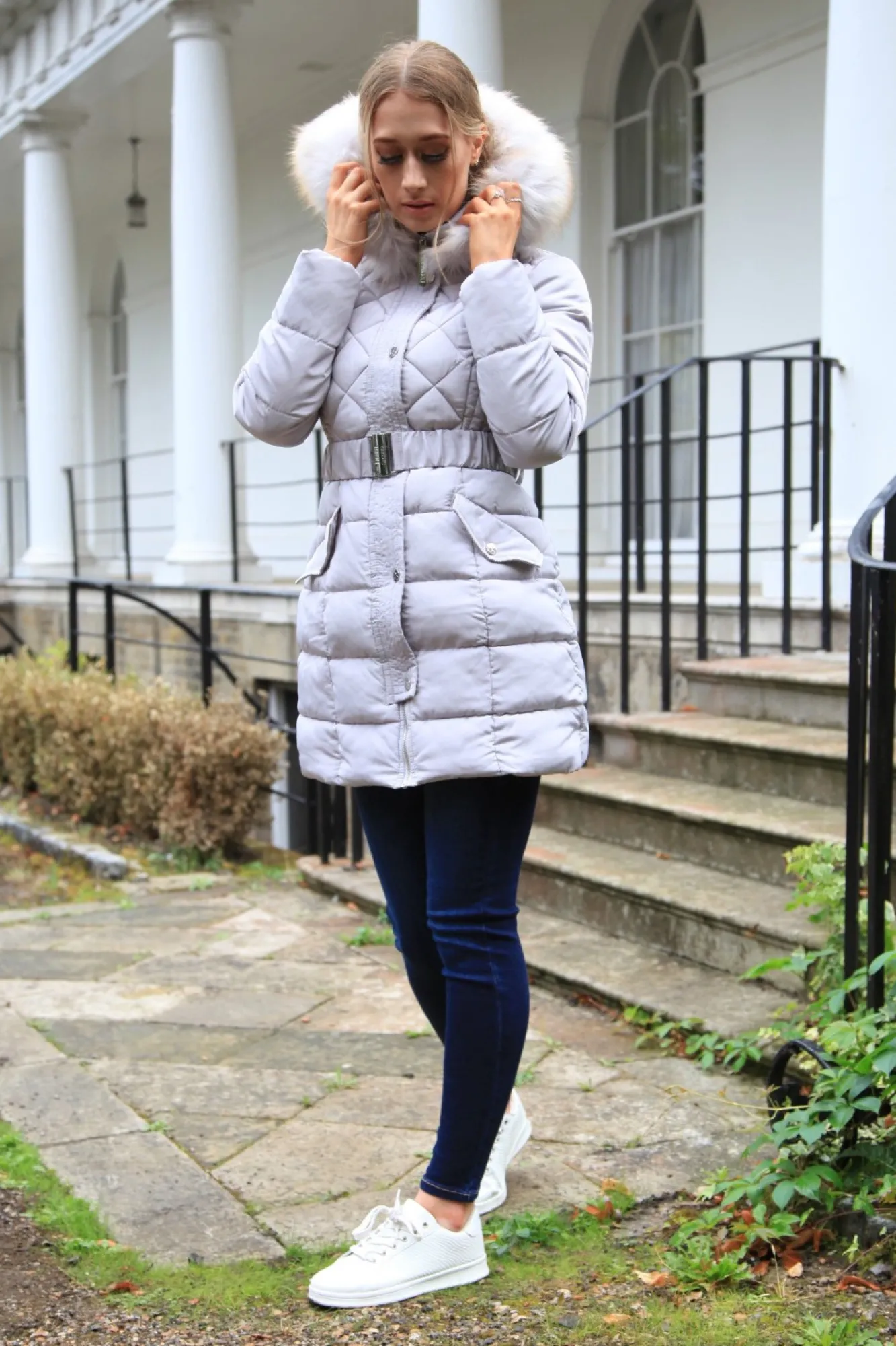 Outerwear^Double Second Silver Quilted Longline Puffer Grey