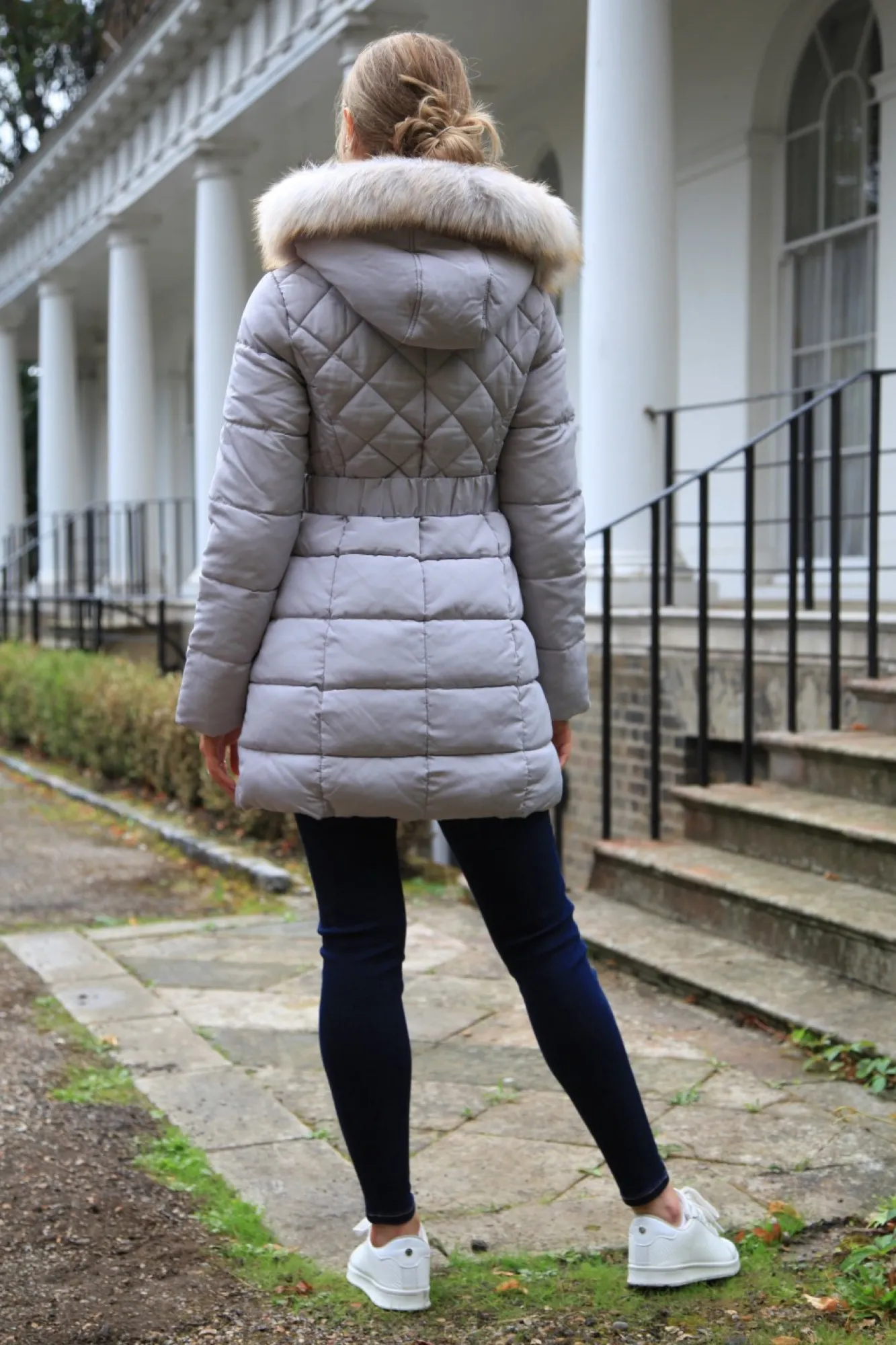Outerwear^Double Second Silver Quilted Longline Puffer Grey