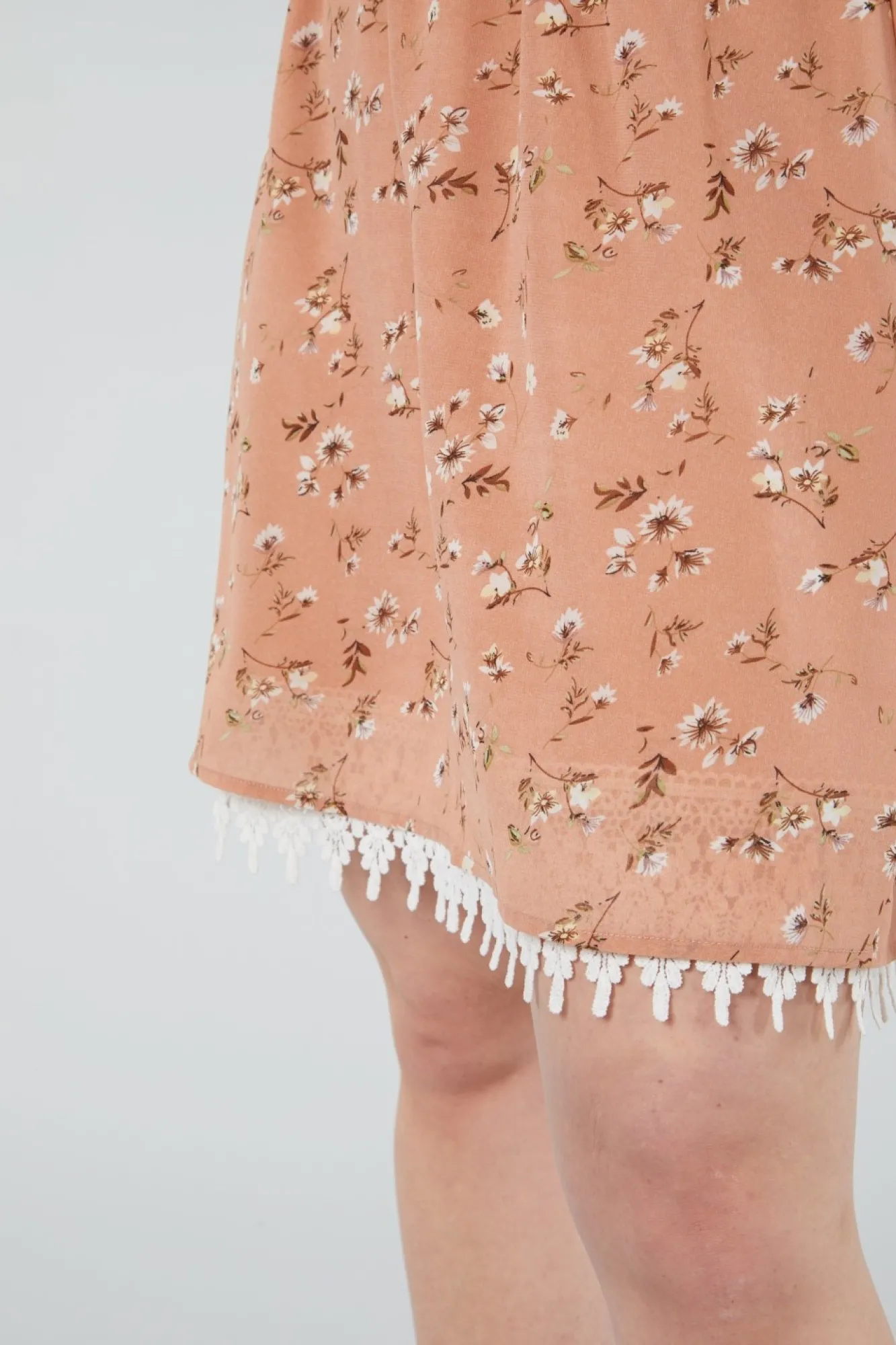 Mini Dresses^Double Second Summer Floral Sleevless Dress Pink