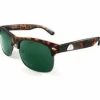 Sunglasses^East Village Classic 'Tyson' Retro In Tortoise Green
