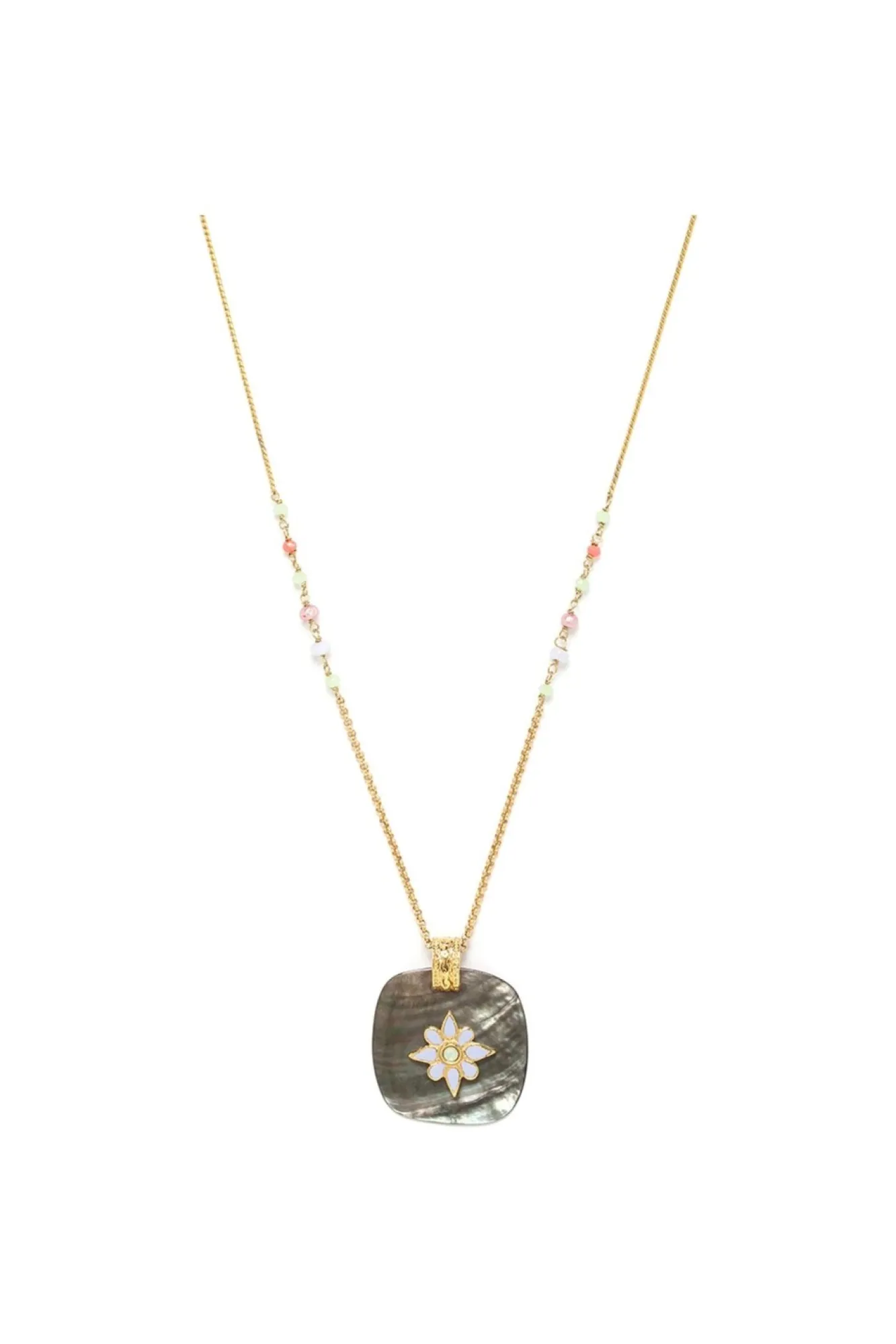 Jewellery^Elka London Alexa Long Necklace Gold