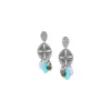 Jewellery^Elka London Dita 3 Dangle Drops Post Earrings Silver