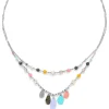 Jewellery^Elka London Dita 2 In 1 Necklace Silver