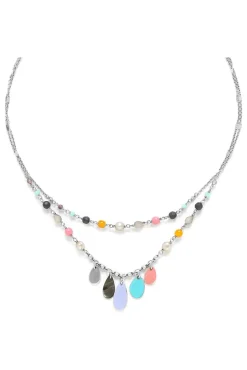 Jewellery^Elka London Dita 2 In 1 Necklace Silver