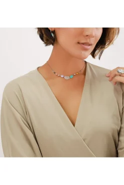 Jewellery^Elka London Dita 3 Organic Elements Necklace Silver