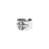Jewellery^Elka London Dita Flower Metal Ring Silver