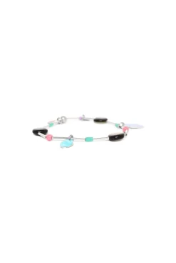 Jewellery^Elka London Dita Tube Stretch Bracelet Silver