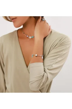 Jewellery^Elka London Dita Tube Stretch Bracelet Silver
