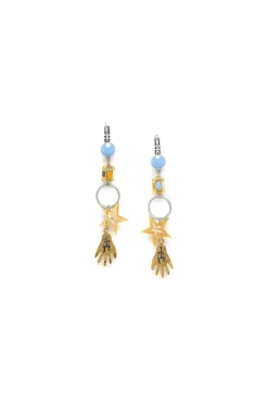 Jewellery^Elka London Justine Dangled French Hooks Gold