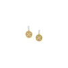 Jewellery^Elka London Justine Round Disc Dangle Post Earrings Gold