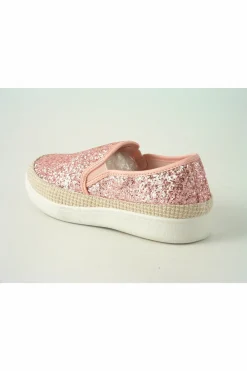 Flats^Glitz Shoes Divine Narla Glitter Espadrille Casual Pumps