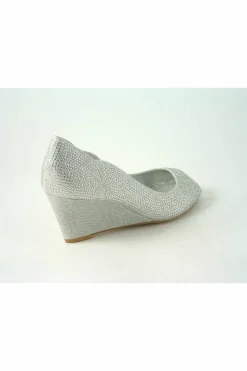 Mid Heels^Glitz Shoes Murcia Sabatine Glitter Wedges