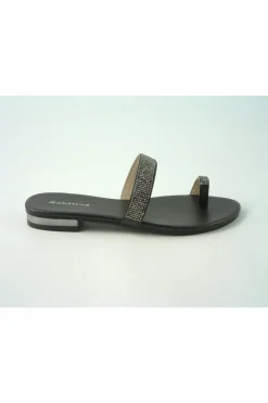 Sandals^Glitz Shoes Sabatine Eliza Diamante Toe Post Sandals