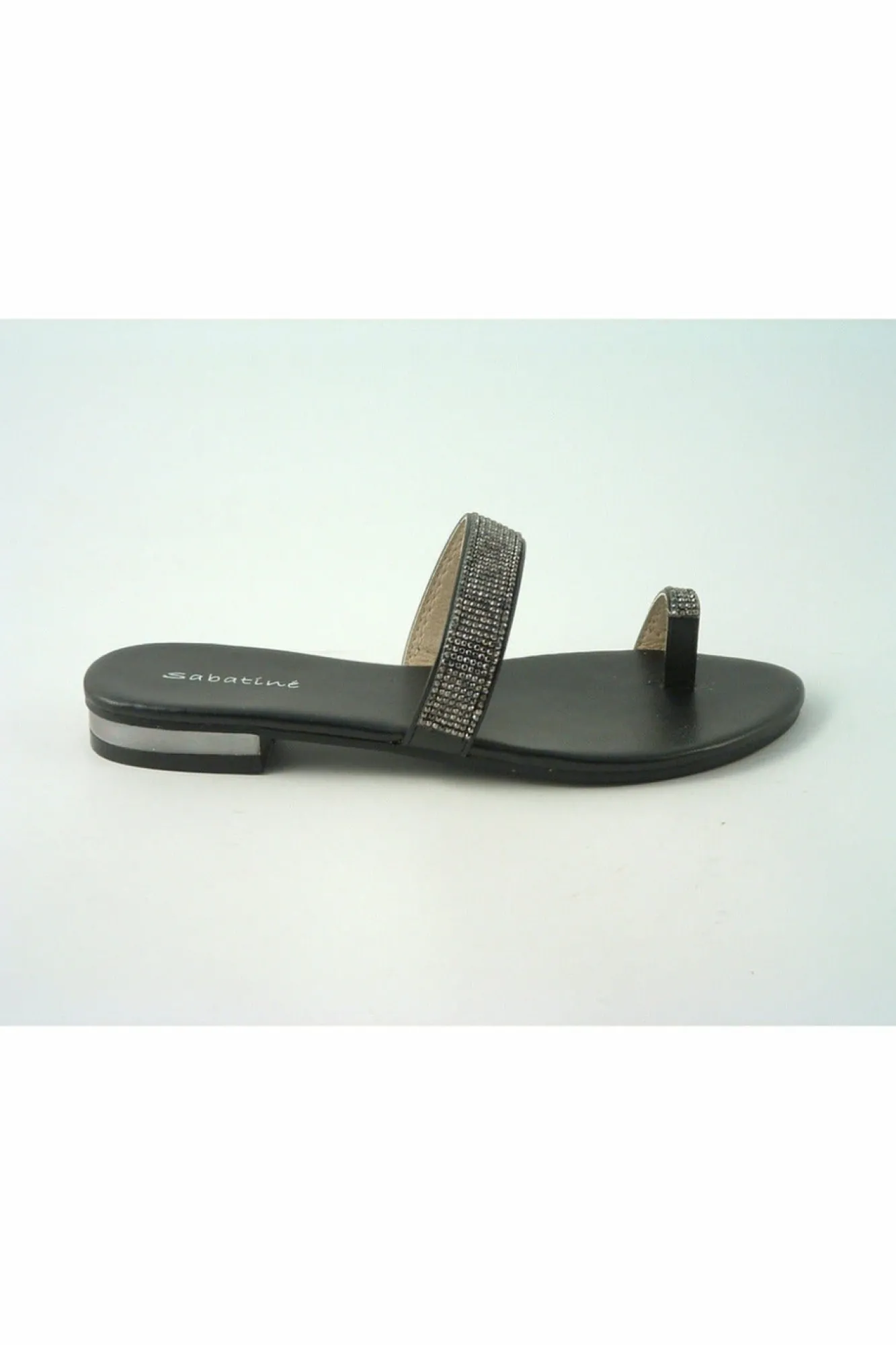 Sandals^Glitz Shoes Sabatine Eliza Diamante Toe Post Sandals