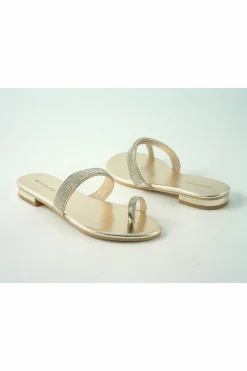 Sandals^Glitz Shoes Sabatine Eliza Diamante Toe Post Sandals