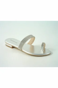 Sandals^Glitz Shoes Sabatine Eliza Diamante Toe Post Sandals