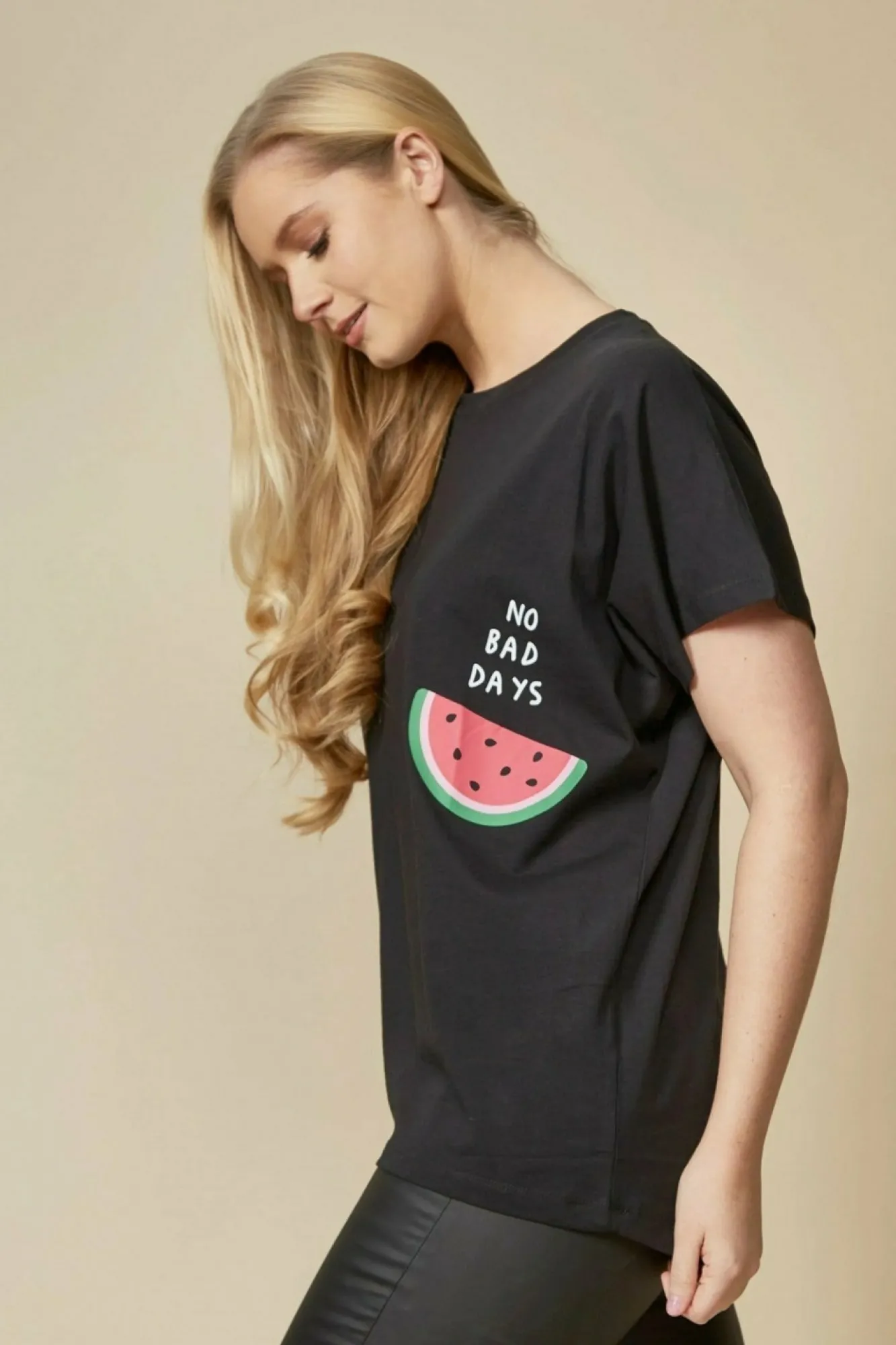 T-Shirts^Hoxton Gal Oversized Watermelon T-Shirt