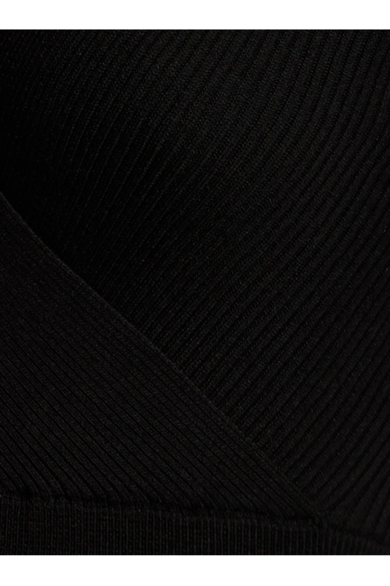Midi Dresses^Liquorish Cut Out Front Ribbed Midi Knit Dress In Black