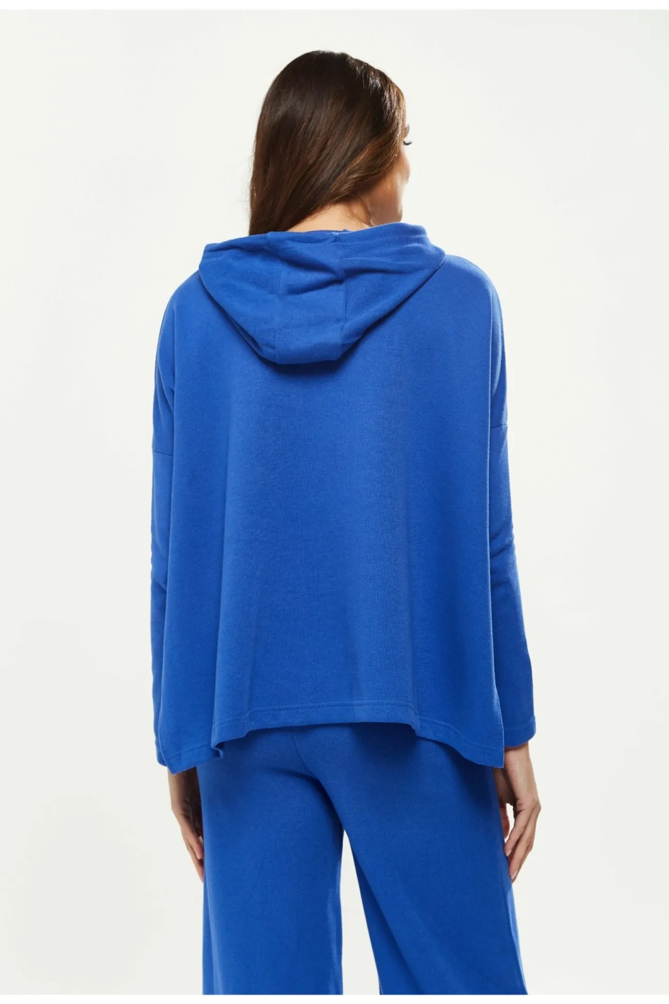 Loungewear & Sleepwear^Liquorish Hooded Sweatshirt With Front Pocket In Blue