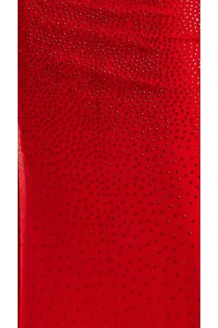 Maxi Dresses^Liquorish Sequin Maxi Dress With Open Back Detail Red