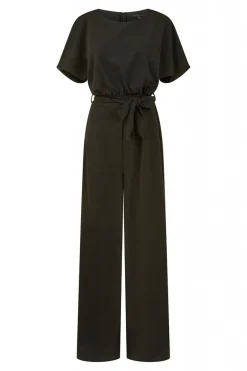 Jumpsuits^Mela London Batwing Stretch Jumpsuit Black