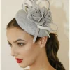 Hats & Fascinators^RubyRocks Corona Facinator Grey