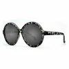 Sunglasses^RubyRocks 'Jessica Elsie' Round In Tort Grey