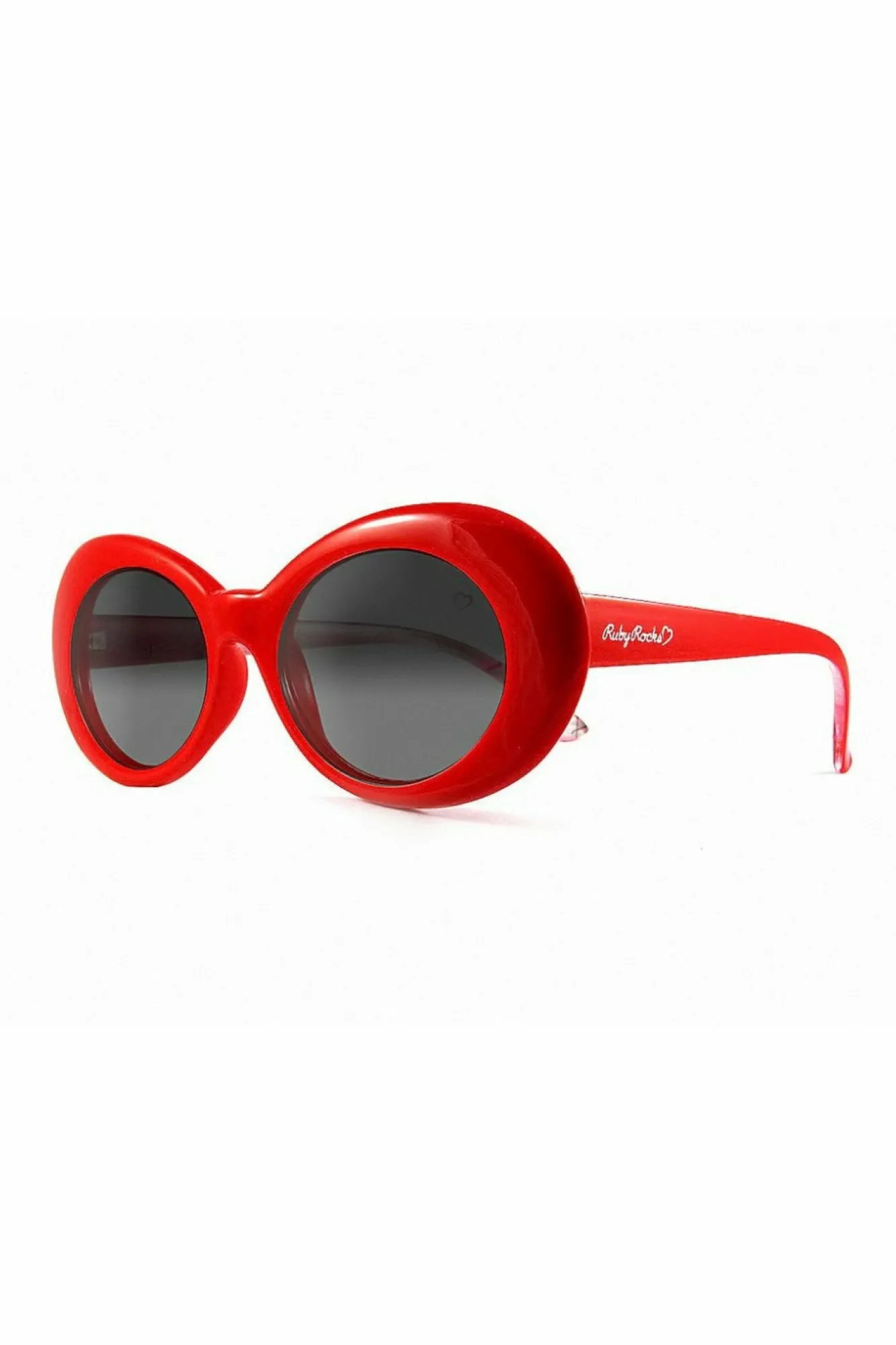Sunglasses^RubyRocks Ladies 'Antigua' Oval Sunglasses In Red