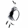 Hats & Fascinators^RubyRocks Madina Fascinator Black