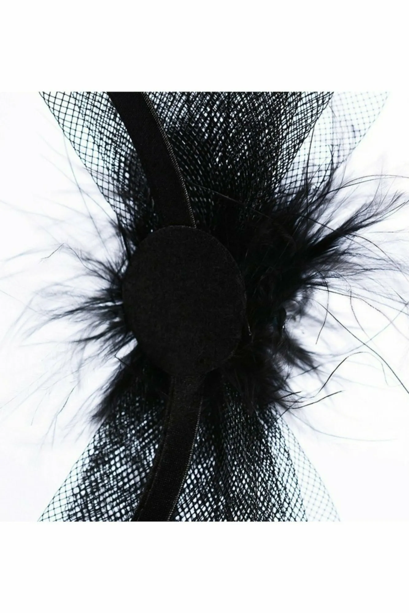 Hats & Fascinators^RubyRocks Madina Fascinator Black