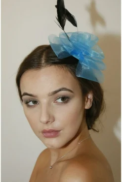 Hats & Fascinators^RubyRocks Perla Facinator Blue