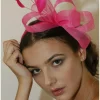 Hats & Fascinators^RubyRocks Ramira Facinator Fuchia