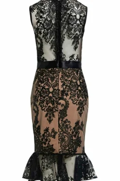 Midi Dresses^Saint A Katerina Black