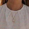 Jewellery^Wisteria London Amaya Evil Eye Necklace White