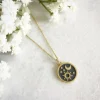 Jewellery^Wisteria London Elara Sun Moon And Star Necklace Gold