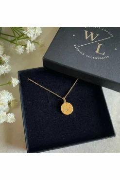 Jewellery^Wisteria London Etoile Cz Star Necklace Gold