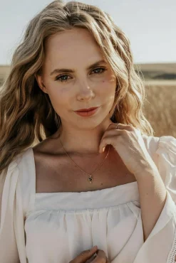 Jewellery^Wisteria London Orion Planet And Star Necklace Gold