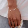 Jewellery^Wisteria London Sterling Mini Star Bracelet Silver