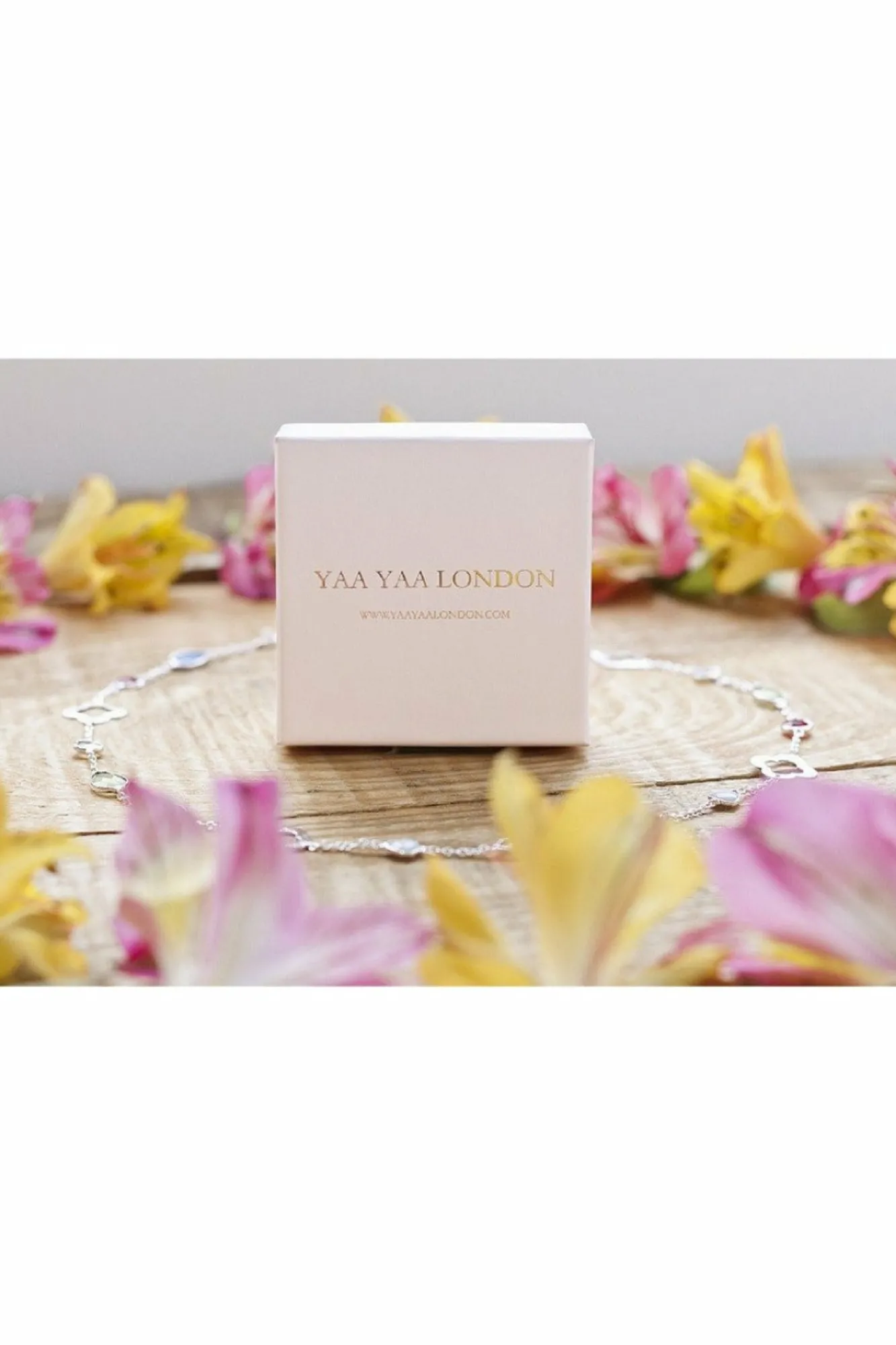 Jewellery^Yaa Yaa London 'Hold On' Rose Quartz Statement Earrings Blue