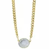 Jewellery^Yaa Yaa London Mega Natural Gemstone Chunky Gold Neck White