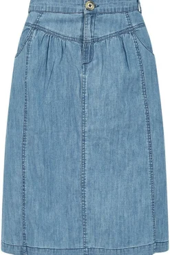 Skirts^Yumi Chambray Skirt Blue