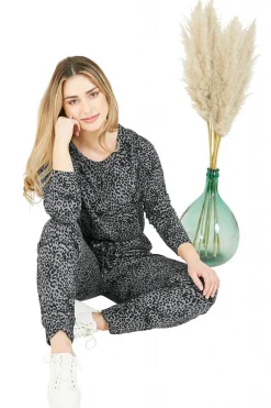 Loungewear & Sleepwear^Yumi Jersey Relaxed Sweatshirt Grey
